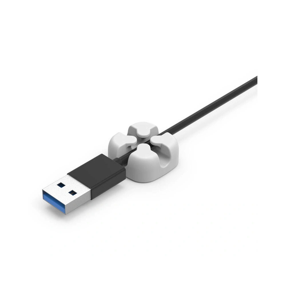 Organizer uchwyt na kable Orico (szary)