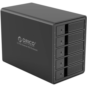 Kup Külső ház Orico 5 db 3,5 hüvelykes HDD-hez USB 3.0 B típusú, RAID - ORC81 - {ean13} - Sklep Home Screen