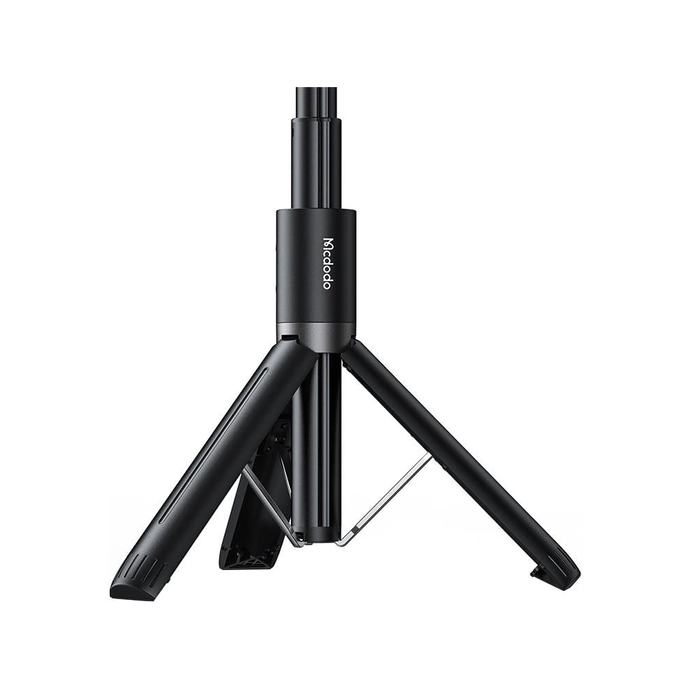 Kijek selfie stick Mcdodo SS-1771, z oświetleniem i pilotem (czarny)