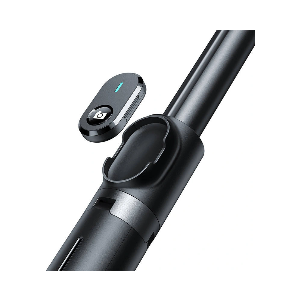 Kijek selfie stick Mcdodo SS-1771, z oświetleniem i pilotem (czarny)