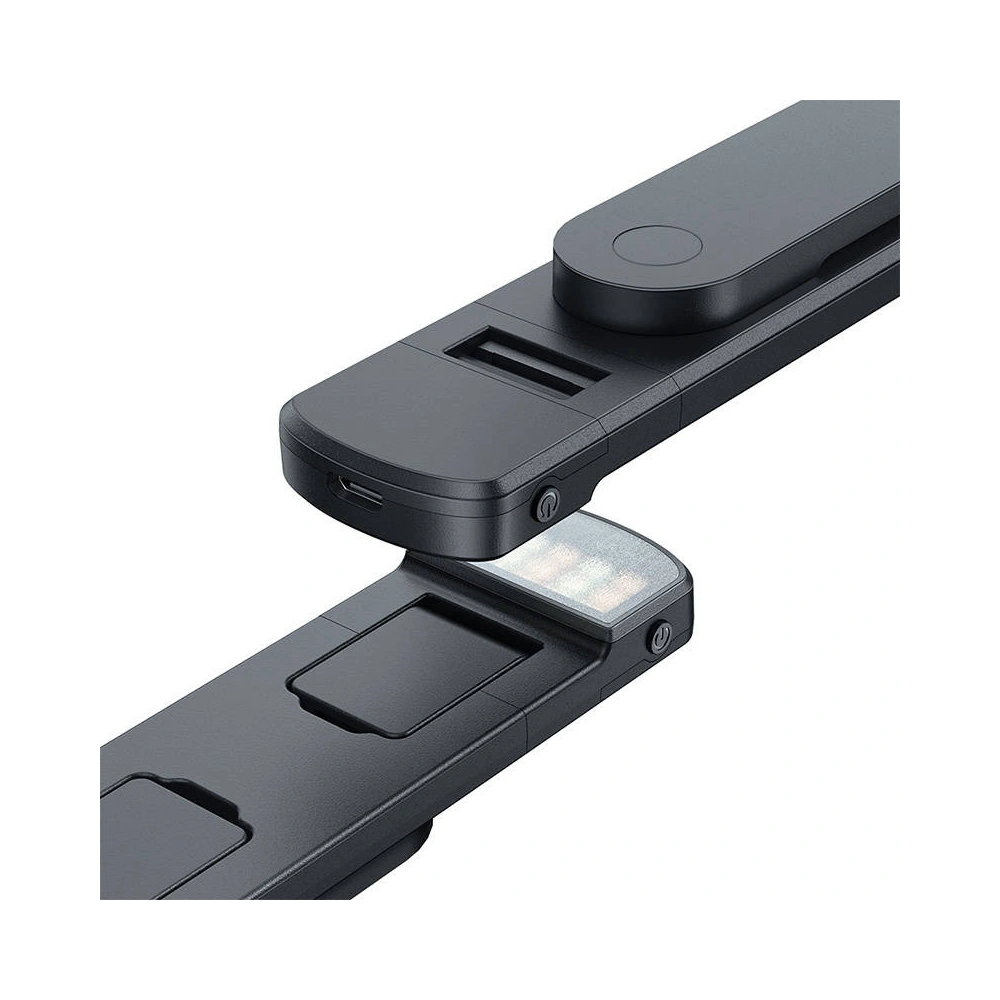 Kijek selfie stick Mcdodo SS-1771, z oświetleniem i pilotem (czarny)