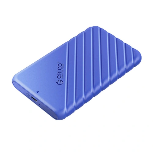 Buy Orico External Hard Drive Enclosure HDD/SSD 2.5 inch 6 Gbps, USB-C 3.1 Gen1 (blue) - ORC86 - {ean13} - Home Screen Store Europe