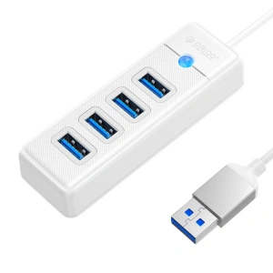 Kup USB hub adapter 4x USB 3.0 Orico, 5 Gbps, 0.15m (fehér) - ORC89 - {ean13} - Sklep Home Screen