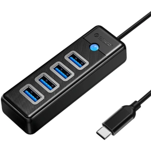 Kup USB-C adapter Hub 4x USB 3.0 Orico, 5 Gbps, 0.15m (fekete) - ORC90 - {ean13} - Sklep Home Screen