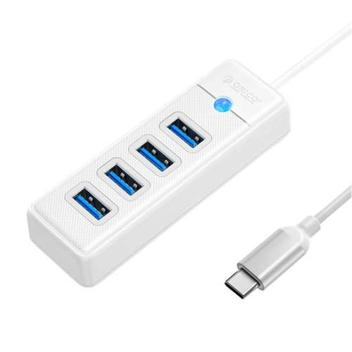 Buy Orico Adapter Hub USB-C to 4x USB 3.0 5 Gbps, 0.15m (white) - ORC91 - {ean13} - Home Screen Store Europe