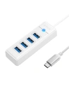 Buy Orico Adapter Hub USB-C to 4x USB 3.0 5 Gbps, 0.15m (white) - ORC91 - {ean13} - Home Screen Store Europe