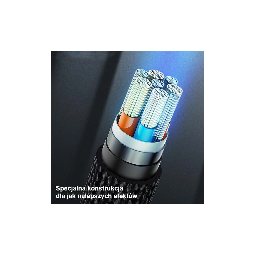 Kabel USAMS U55 USB-A/Lightning czarny/black 2A 1m (US-SJ448)