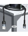 Kup USAMS U55 USB-A/Lightning kábel fekete 2A 1m (US-SJ448) - USA871 - {ean13} - Sklep Home Screen