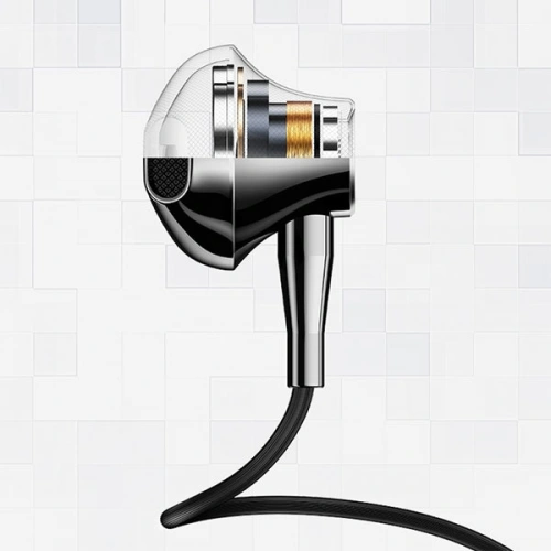 Buy USAMS EP-29 Earphones metal black HSEP2901 jack 3,5mm (US-SJ271) - USA872 - {ean13} - Home Screen Store Europe