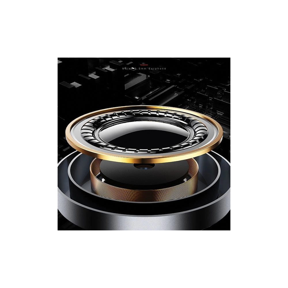 Słuchawki USAMS EP-29 metal czarny/black HSEP2901 jack 3,5mm (US-SJ271)