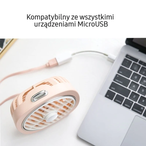 Kup USAMS Tischventilator mit Lampe grau (US-ZB065) - USA875 - {ean13} - Sklep Home Screen