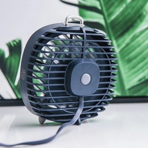 Kup Stolní ventilátor USAMS s lampičkou šedý/šedá (US-ZB065) - USA875 - {ean13} - Sklep Home Screen