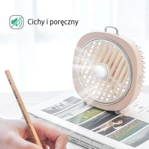 Kup USAMS Tischventilator mit Lampe grau (US-ZB065) - USA875 - {ean13} - Sklep Home Screen