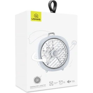 Kup Stolní ventilátor USAMS s lampičkou šedý/šedá (US-ZB065) - USA875 - {ean13} - Sklep Home Screen
