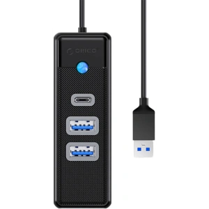 Kup USB Hub adapter 2x USB 3.0 + USB-C Orico, 5 Gbps, 0.15m (fekete) - ORC92 - {ean13} - Sklep Home Screen