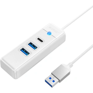 Kup USB Hub adapter 2x USB 3.0 + USB-C Orico, 5 Gbps, 0.15m (fehér) - ORC93 - {ean13} - Sklep Home Screen