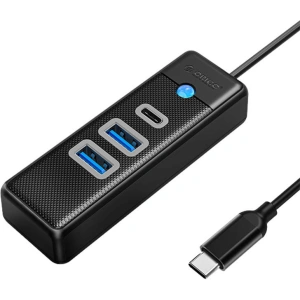 Kup USB-C adapter hub 2x USB 3.0 + USB-C Orico, 5 Gbps, 0.15m (fekete) - ORC94 - {ean13} - Sklep Home Screen