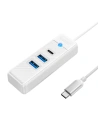 Buy Orico Adapter Hub USB-C to 2x USB 3.0 + USB-C 5 Gbps, 0.15m (white) - ORC95 - {ean13} - Home Screen Store Europe