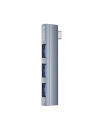 Adapter Hub Orico USB-C 3x USB 3.0-hoz, 5Gbps, laptophoz (szürke)