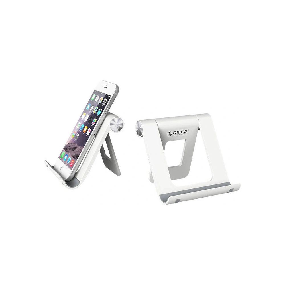 Podstawka na telefon Orico, składana (biała)