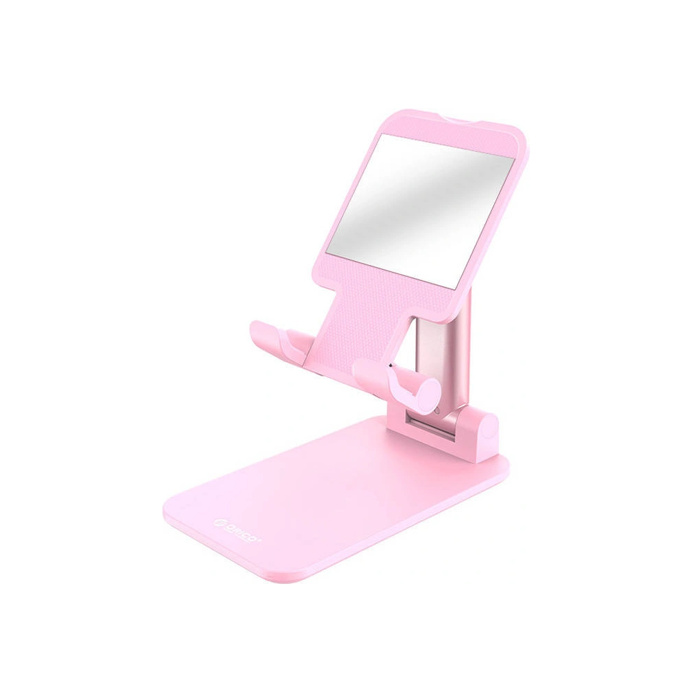 Podstawka na telefon Orico MPHJ-PK-BP, z lusterkiem (różowa)