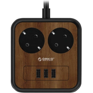 Buy Orico Power Strip 2x AC, 3x USB, 1.4m, 2500W - ORC117 - {ean13} - Home Screen Store Europe