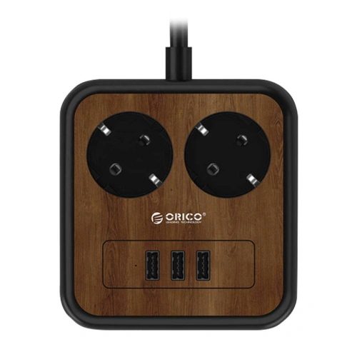 Kup Napájecí lišta se 2 AC zásuvkami, 3x USB, Orico, 1.4m, 2500W - ORC117 - {ean13} - Sklep Home Screen