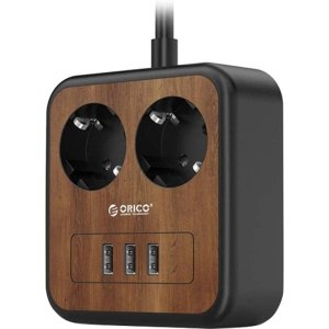Kup AC 2 aljzatos, 3x USB-s elosztó, Orico, 1.4m, 2500W - ORC117 - {ean13} - Sklep Home Screen