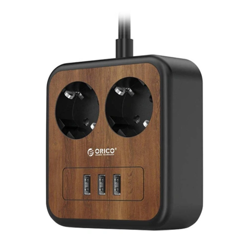Kup Listwa zasilająca z 2 gniazdami AC, 3x USB, Orico, 1.4m, 2500W - ORC117 - {ean13} - Sklep Home Screen
