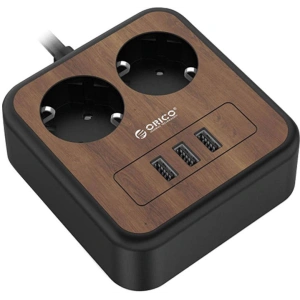 Kup AC 2 aljzatos, 3x USB-s elosztó, Orico, 1.4m, 2500W - ORC117 - {ean13} - Sklep Home Screen