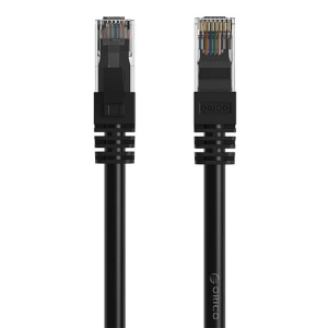 Kup Kerek Ethernet hálózati kábel Orico, RJ45, Cat.6, 1m (fekete) - ORC120 - {ean13} - Sklep Home Screen
