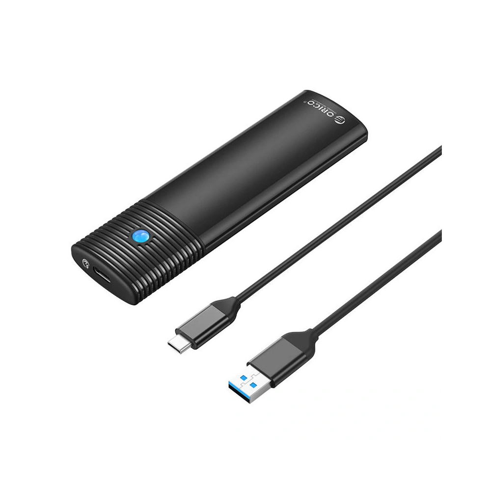 Obudowa zewnętrzna dysku M.2 SATA, Orico PWM2-BK-EP, USB-C, 5Gbps (czarna)