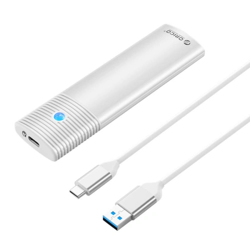 Kup Obiect exterior pentru disc M.2 SATA, Orico PWM2-WH-EP USB-C, 5Gbps (argintie) - ORC131 - {ean13} - Sklep Home Screen