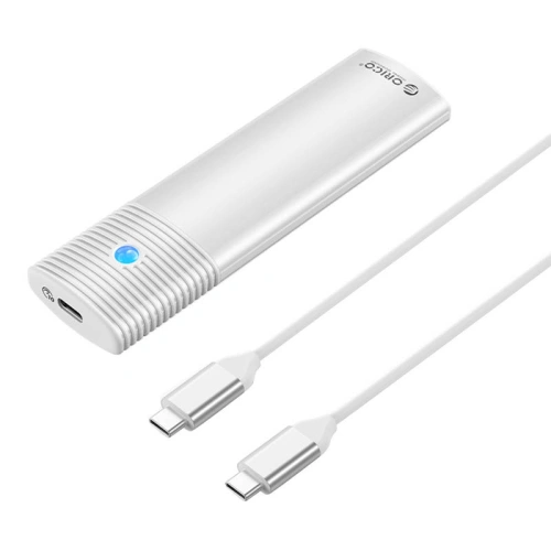 Kup Carcasa externă pentru disc M.2 NVMe, Orico PWM2-G2-WH-EP, USB-C, 10Gbps (argintie) - ORC133 - {ean13} - Sklep Home Screen