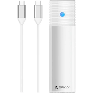 Kup Carcasă externă pentru disc M.2 SATA/NVMe, Orico PWDM2-G2-WH-EP, USB-C, 10Gbps (argintie) - ORC135 - {ean13} - Sklep Home Screen