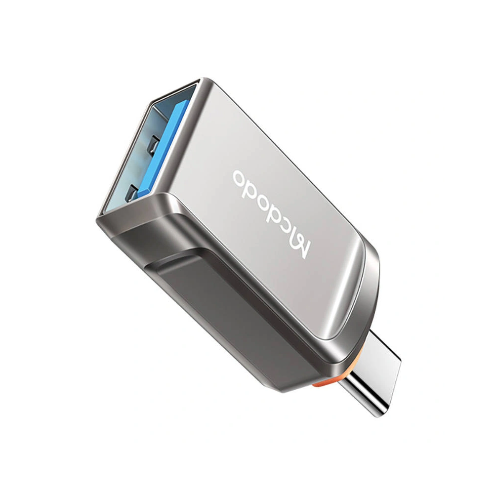 Adapter Mcdodo OT-8730 USB-A/USB-C (szary)