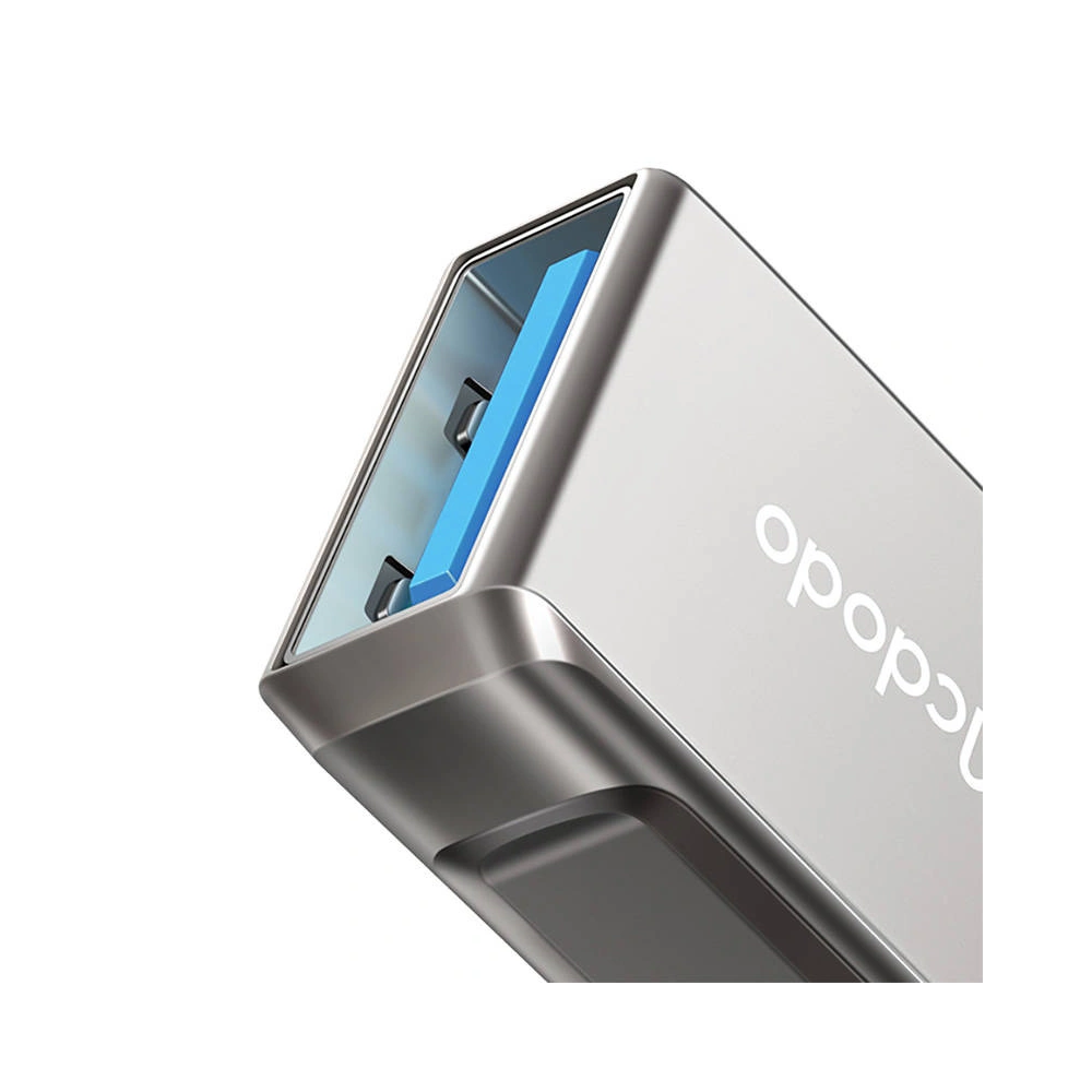 Adapter Mcdodo OT-8730 USB-A/USB-C (szary)