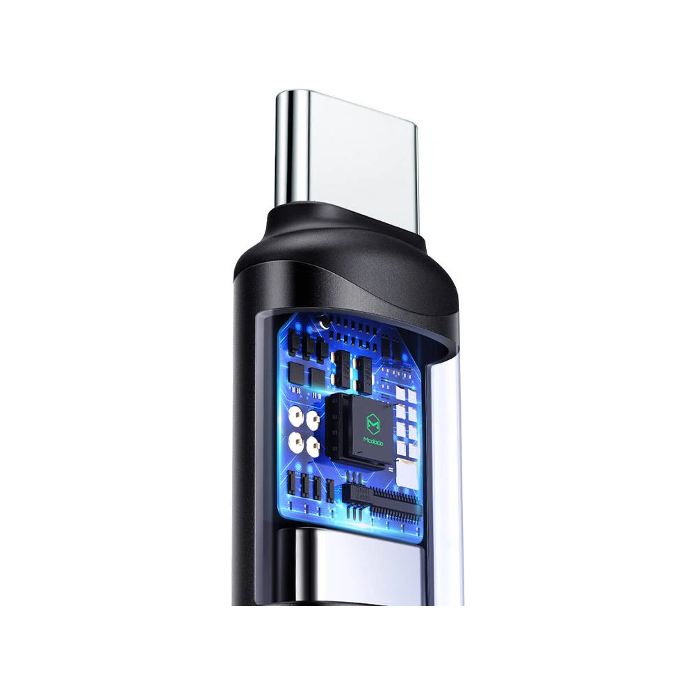 Adapter Mcdodo OT-9970 microUSB/USB-C, (czarny)