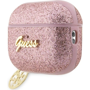 Kup Etui Guess GUAP2GLGSHP Apple AirPods Pro 2 cover różowy/pink Glitter Flake 4G Charm - GUE2395 - {ean13} - Sklep Home Screen