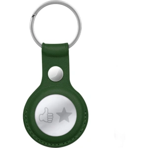Kup Brelok Crong Leather Case with Key Ring Apple AirTag (zielony) - CRG587 - {ean13} - Sklep Home Screen