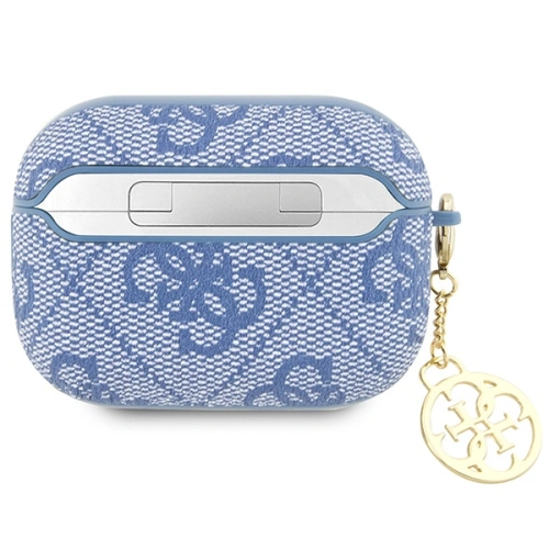 Kup Etui Guess GUAP2G4GSMB Apple AirPods Pro 2 cover niebieski/blue 4G Charm Collection - GUE2396 - {ean13} - Sklep Home Screen
