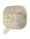 Kup Etui Guess GUAP2GLGSHD Apple AirPods Pro 2 cover auriu/gold Glitter Flake 4G Charm - GUE2398 - {ean13} - Sklep Home Screen