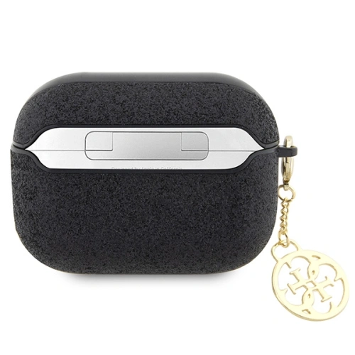 Kup Etui Guess GUAP2GLGSHK Apple AirPods Pro 2 cover czarny/black Glitter Flake 4G Charm - GUE2399 - {ean13} - Sklep Home Screen