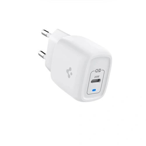 Kup Încărcător de rețea Spigen PE2C10CL Încărcător de rețea cu 1 port PD 20W + cablu USB-C/Lightning 100cm Alb - SPN2742 - {ean13} - Sklep Home Screen