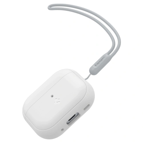 Kup Etui Spigen Silicone Fit Strap Apple AirPods Pro 2/1 Bílá/Světlá šedá - SPN2744 - {ean13} - Sklep Home Screen