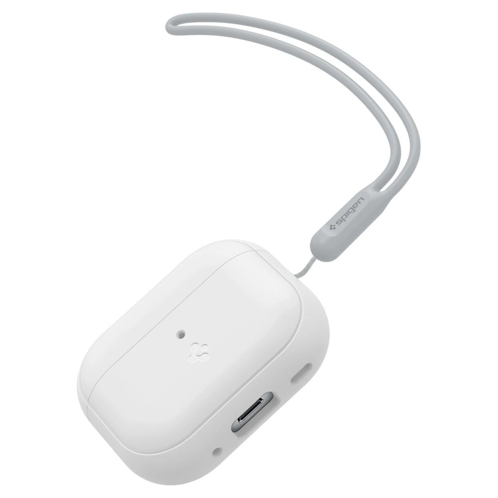 Etui Spigen Silicone Fit Strap Apple AirPods Pro 2/1 White/Grey