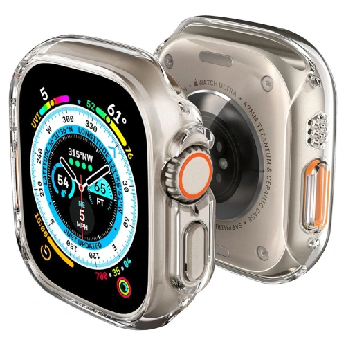 Kup Etui Spigen Thin Fit Apple Watch Ultra 49mm Crystal Clear - SPN2745 - {ean13} - Sklep Home Screen