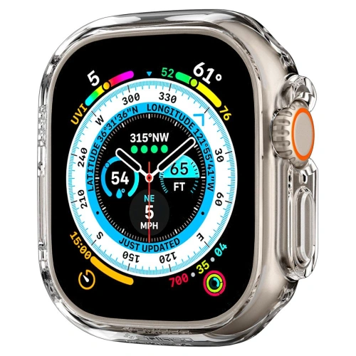 Kup Etui Spigen Thin Fit Apple Watch Ultra 49mm Crystal Clear - SPN2745 - {ean13} - Sklep Home Screen