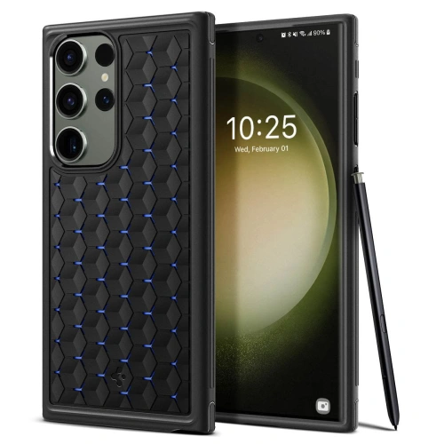 Kup Case Spigen Cryo Armor Samsung Galaxy S23 Ultra Matt Schwarz - SPN2747 - {ean13} - Sklep Home Screen