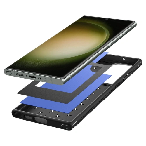Kup Etui Spigen Cryo Armor Samsung Galaxy S23 Ultra Matte Black - SPN2747 - {ean13} - Sklep Home Screen